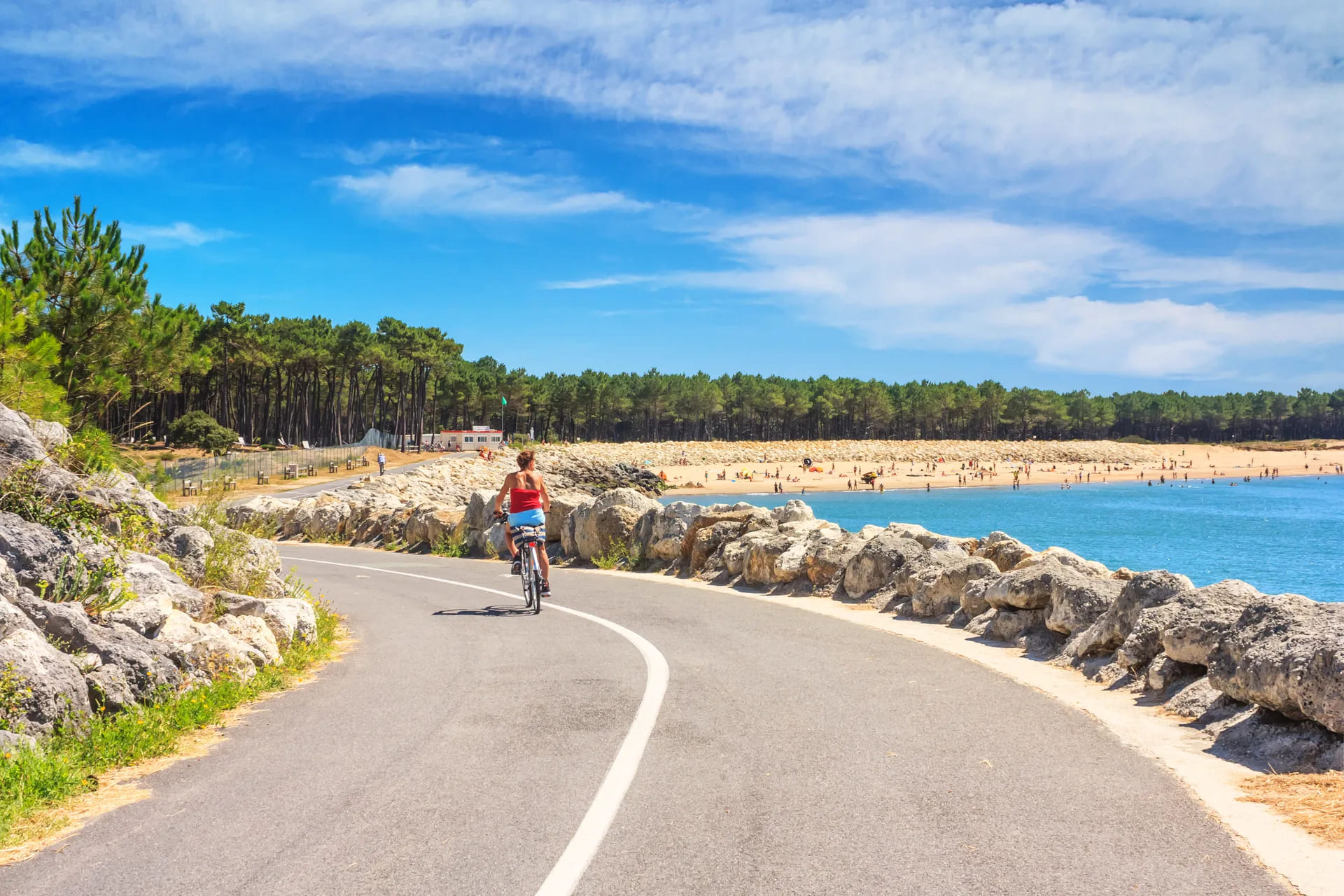 balade velo saint palais sur mer