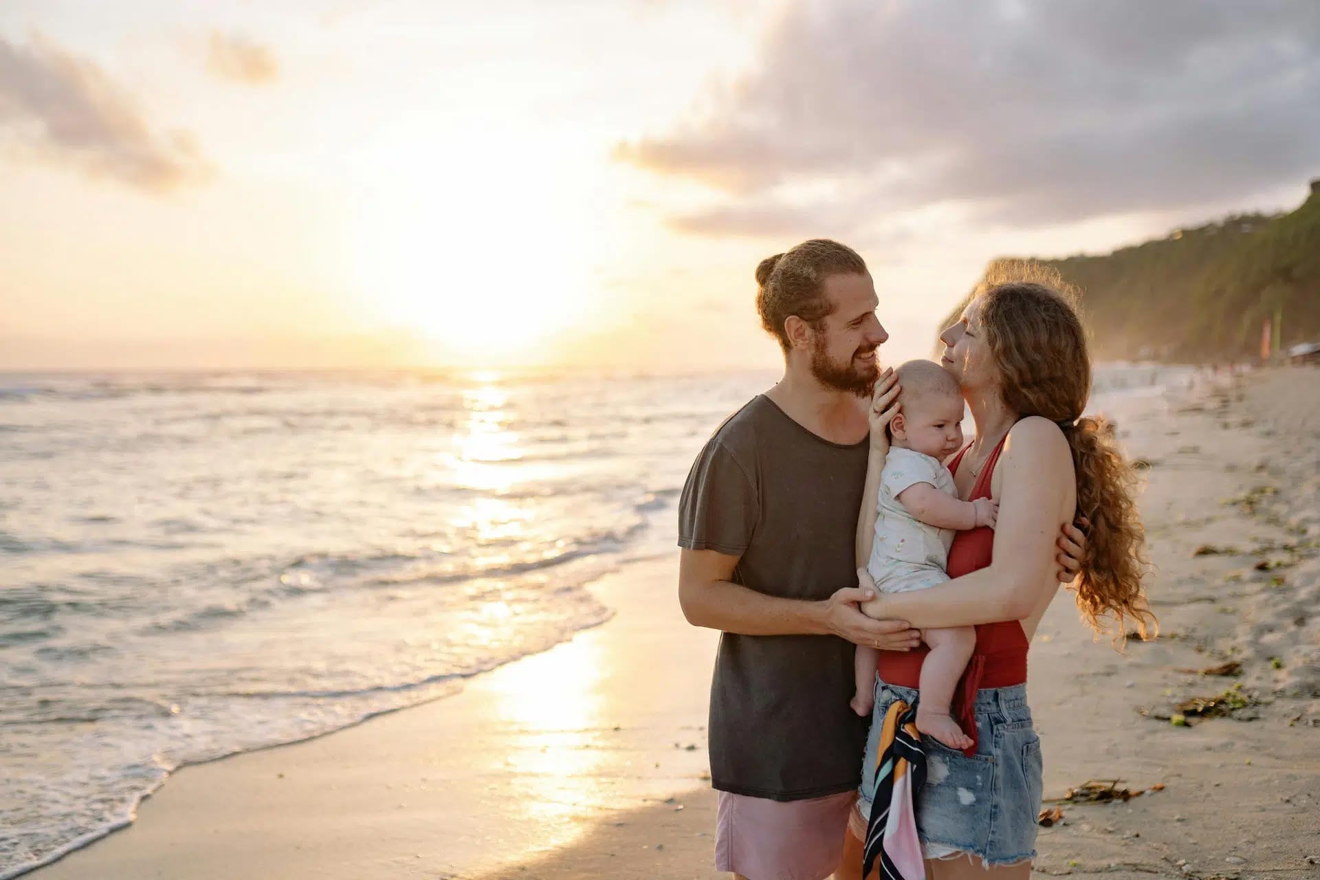 family camping in saint palais sur mer