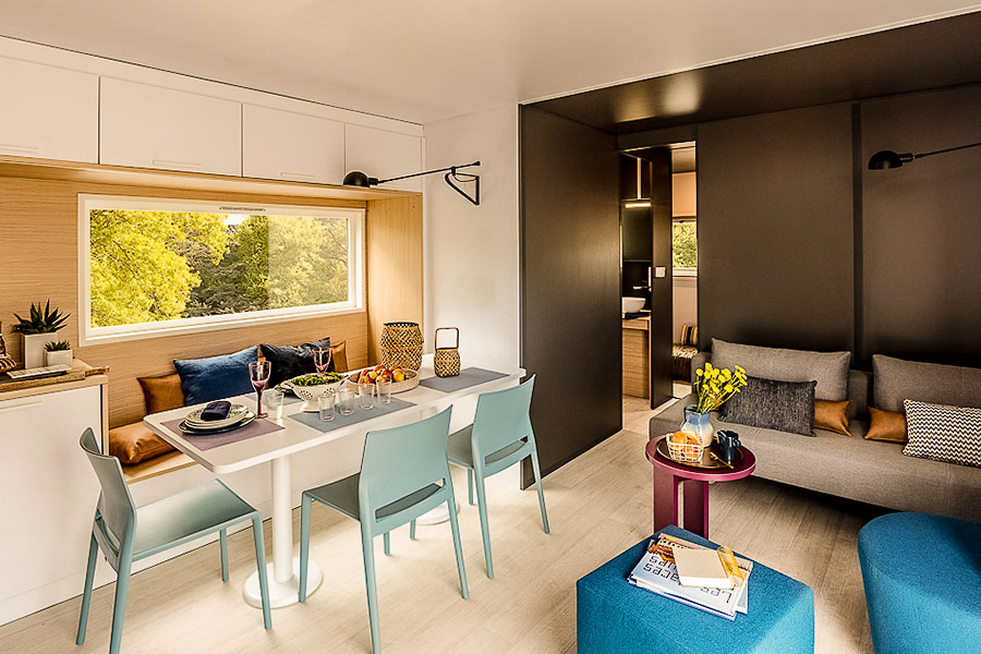 location mobil home luxe a saint palais sur mer