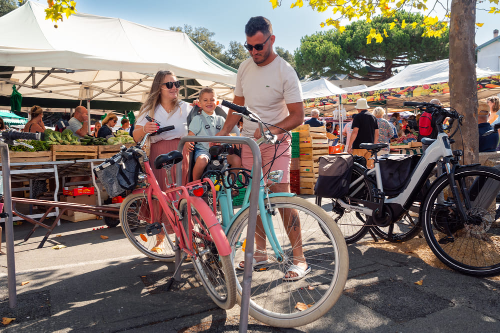 rent a bike in aint palais sur mer
